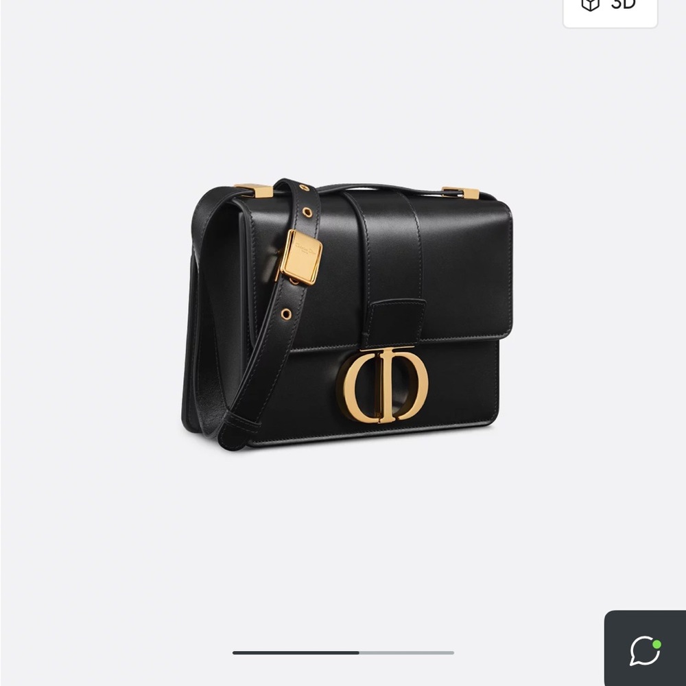 Christian Dior Montaigne 30 - Black Box Calfskin - Picture 8 of 10